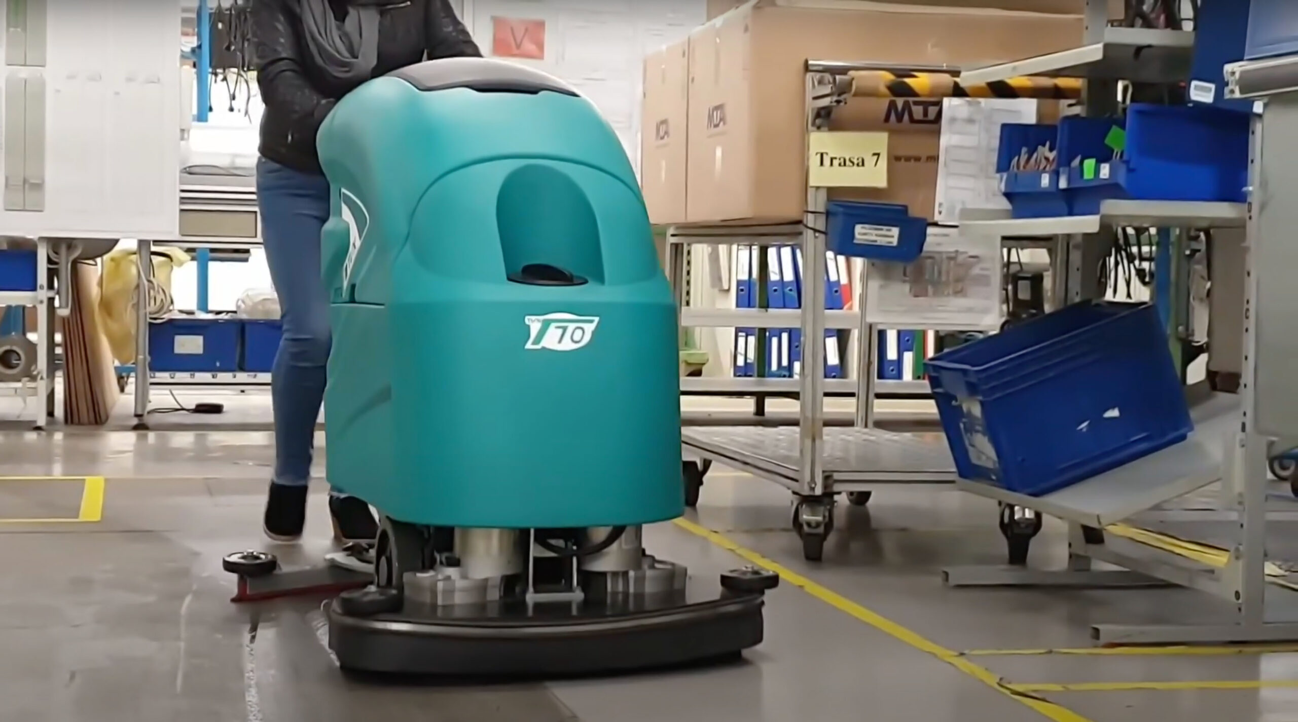 HÌNH ẢNH VỀ MÁY CHÀ SÀN ĐẨY TAY T70